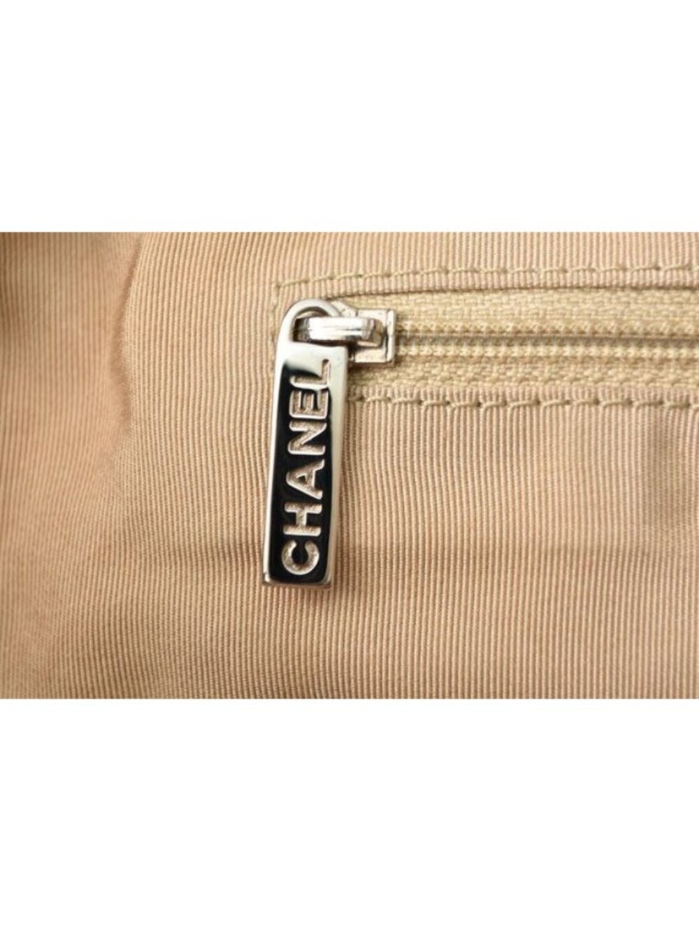 Chanel Tote Bag 2-Way Chain Quilted Stitching Light Blue - Picture 10 of 10